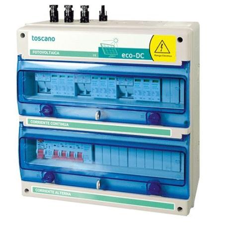 CUADRO PROTECC DC/AC AUTOCONSUMO 230V 25A TOSCANO