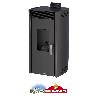 ESTUFA HYDRO PELLET NOA-H-NE NEGRA 16KW BRONPI