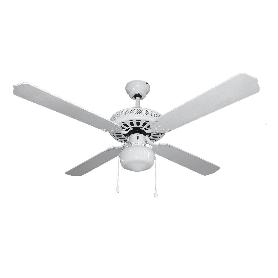 ORBEGOZO VENTILADOR TECHO 132 CM BL  1 E27 60W CL08132 REF 12197