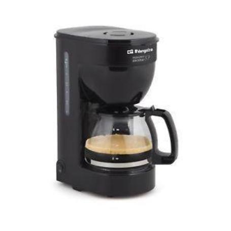 ORBEGOZO CAFETERA GOTEO NEGRA 6 TAZAS 650 W CG 4014   REF 16878