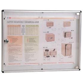 BTV TABLON ANUNCIOS H ALUMINIO NATURAL 46X35 REF 00132