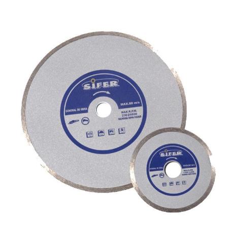 SIFER DISCO DIAMANTE 115 PASTILLA   7 MM CONTINUO AZUL 14421