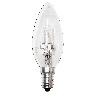 LUZ DLU LAMPARA HALOG.VELA CLARA ECO30 230V-28W E14 FLE6T020