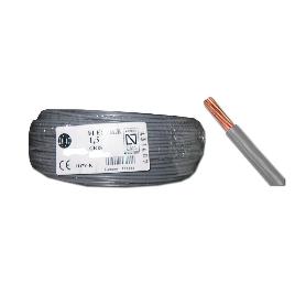 CABLE ELECTRICO FLEXIBLE L-HALOGENOS 1,5 MMX200MT GRIS 45015,1