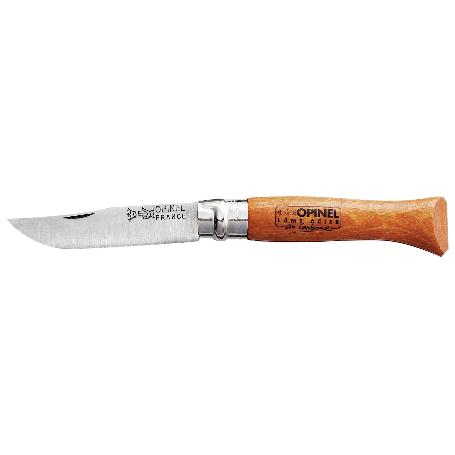 OPINEL NAVAJA CARBONO Nº9 VIROLA BLOQUEO HOJA 9,0 CM 04429VRN