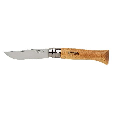 OPINEL NAVAJA INOX Nº8 VIROLA BLOQUEO HOJA 8,5CM 04428VRI