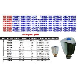 CABEZAL UNIVERSAL VISTO      3-8  MONTURA VOLANTE 3 PUNTAS 40011