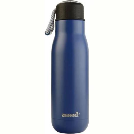 WECOOK BOTELLA TERMICA  ACERO INOX H&C 350 ML AZUL REF. 61350