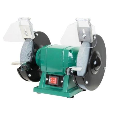 ESMERILADORA DE BANCO CON MOTOR DE INDUCCIÓN, Ø150MM E 150 C