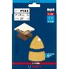 PAPEL DE LIJA EXPERT C470 CON 11 ORIFICIOS PARA MULTILIJADORAS DE 102 X 62 MM, 93 MM, G 180, 10 UNIDADES