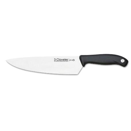 3 CLAVELES CUCHILLO EVO PL.COCINERO 20 CM-8 E 01357