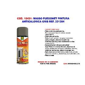 MASSO FUEGONET PINTURA ANTICALORICA GRIS REF. 231284