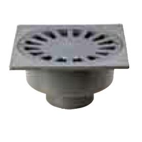 SUMIDERO SIF.PVC 15X15 SALIDA   50 GRIS OSCU