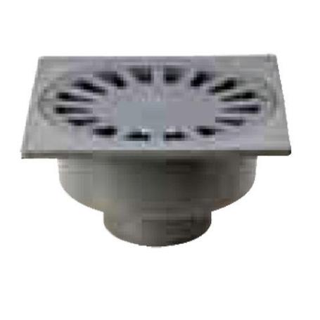 SUMIDERO SIF.PVC 15X15 SALIDA   50 GRIS OSCU