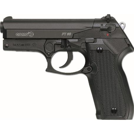 GAMO PISTOLA CO2 MOD.PT-80+TARJETA CALIBRE 4,5 REF 6111350N