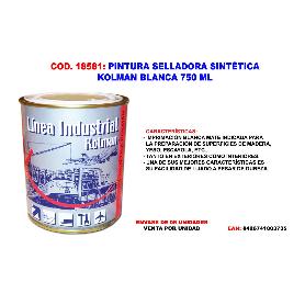 KOLMAN SELLADORA IMPRIMAC SINT MADERA YESO ESCAYOL BLANC 750 ML.