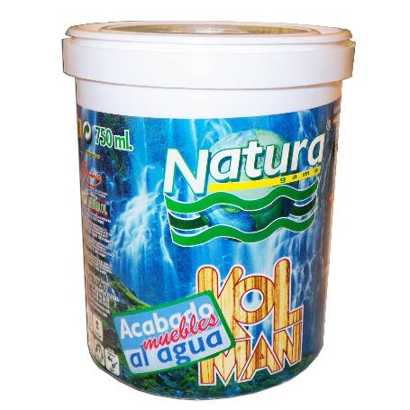 PINTURA FINSTOCK BARNIZ MUEBLE INT. NATURA KOLMAN BRILLO 750 ML.