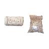 BAMBU T-CORCHO CILINDRICO 44X23 BOLSA 200 U.AGLOMER BLANCO 12126