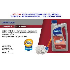 CEYS PASO SUELOS TERRACOTA LIMPIADOR USO DIARIO 1L 700104-700114