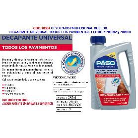 CEYS PASO SUELOS DECAPANTE UNIVERSAL TODO PAVIM.1L 700202-700100