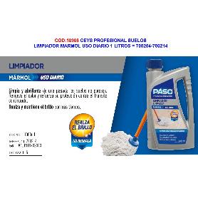 CEYS PASO SUELOS MARMOL LIMPIADOR USO DIARIO 1 LT 700204-700214