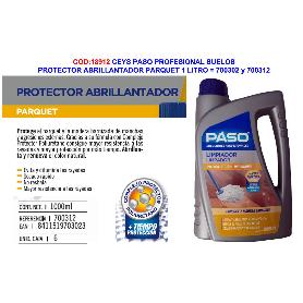 CEYS PASO SUELOS PARQUET PROTECTOR ABRILLANT. 1 LT 700302-700312