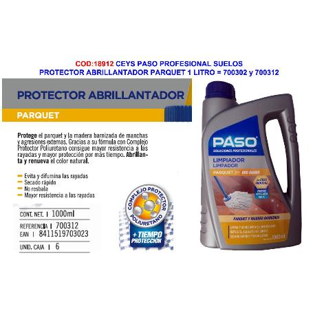 CEYS PASO SUELOS PARQUET PROTECTOR ABRILLANT. 1 LT 700302-700312