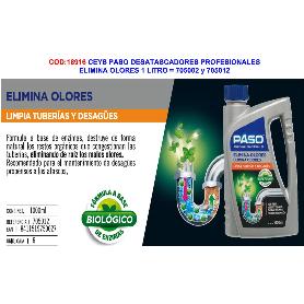 CEYS PASO DESATASCADOR ELIMINA OLORES 1 LITRO 705002-705012