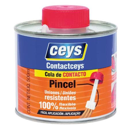 CEYS CONTACTCEYS COLA ADHESIVO CONTACTO PINCEL 500 ML 503418