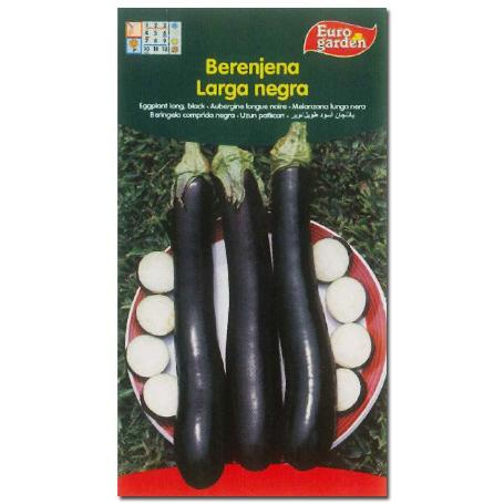 SEMILLAS FITO HORTICOLAS BERENJENA LARGA NEGRA 00013 (CAJA 10 UNIDADES)