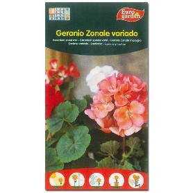 SEMILLAS FITO FLORES GERANIO ZONALE VARIADO 00619 (CAJA 10 UNIDADES)