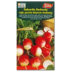 SEMILLAS FITO HORTICOLAS RABANITO R.ROJO P. BLANCA ICEBER 00269 (CAJA 10 UNIDADES)