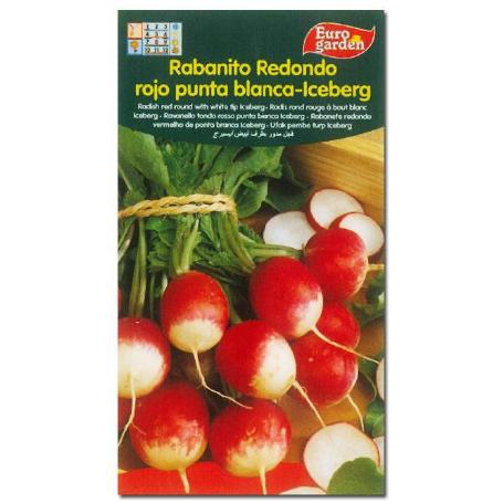 SEMILLAS FITO HORTICOLAS RABANITO R.ROJO P. BLANCA ICEBER 00269 (CAJA 10 UNIDADES)