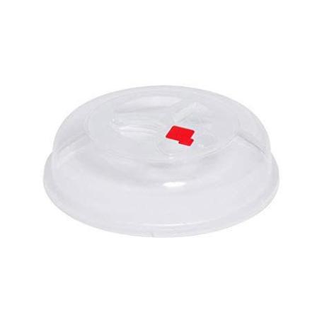 METALTEX TAPADERA PLASTICO TRANSPARENTE MICROOND Ø26CM 732845000
