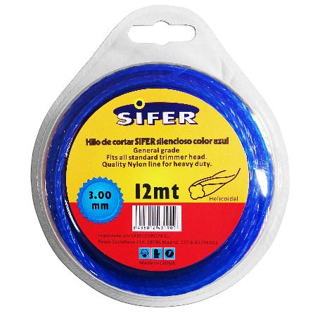 SIFER HILO DESBROZADORA AZUL SILENCIO.HELICO.3.0MMX12 M 48222051