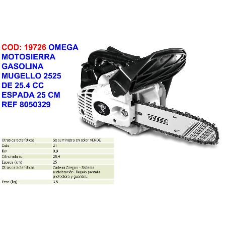 OMEGA MOTOSIERRA GASOLINA MUGELLO 2525  25.4 CC 8050329