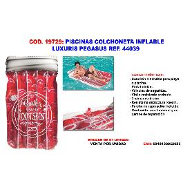 PISCINAS COLCHONETA INFLABLE  MOONSHINE 190X114 CM   44039