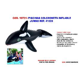 PISCINAS COLCHONETA INFLABLE JUMBO REF. 41009