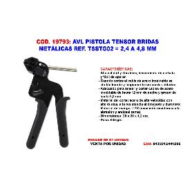 AVL PISTOLA TENSOR BRIDAS METALICAS TSSTG02   2.4 A 4,8 MM