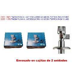 PLUVIA LLAVE ESCUADRA 1-2-3-8 S-TUERC PACK 2 U