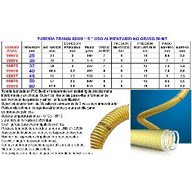 TUBERIA TRANSLIQUID S 30 USO ALIMENTARIO NO GRASO 50 MT 30200030