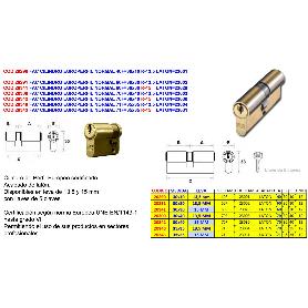 FAC CILINDRO EUROPERFIL NORMAL 40F 30X10 R-13,5 LATON 23001