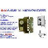 CVL CERRADURA   122-A  -1-70 IZQUIERDA PINTADA CILINDRO PERFIL