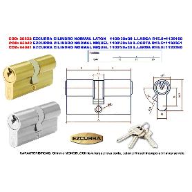 EZCURRA CILINDRO NORMAL LATON  1100-30X30 L.LARGA R15.0 1130160