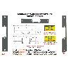 DORCAS ARMADURA FRONTAL GRIS S-     DE 160X25 MM CORTA 10GA