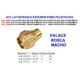 ACC.LATON R-EXT.ENLACE R-MACHO 25-3-4 PARA POLIETILE ALREERM2534