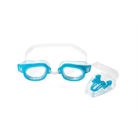 PISCINAS SET NATACION CLIP NARIZ, TAPONES, GAFAS   26034