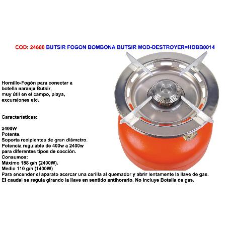 BUTSIR FOGON BOMBONA BUTSIR MOD-DESTROYER HOBB0014