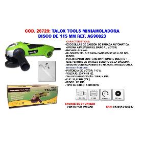 TALOX TOOLS MINIAMOLADORA 115 710 W AG90023