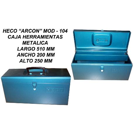 BAJA HECO CAJA HERRAMIENTAS METALICA ARCONMOD-104  51X20X25 CM